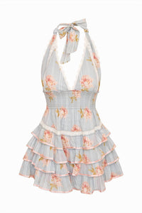 Loveshackfancy - Women's Kerch Cotton Peony Print Mini Dress