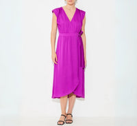 Suncoo - Cesaria Midi Wrap Dress