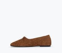 Freda Salvador - Women's Jada Woven Suede Flats