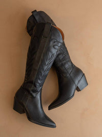 Oasis Society - Women's The Samara Embroidered Western Boot