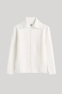 Toteme - Fitted Polo Cardigan
