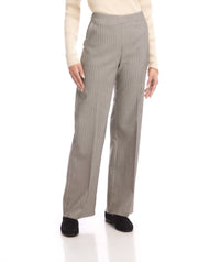 Karen Kane - Plaid Straight Leg Trousers