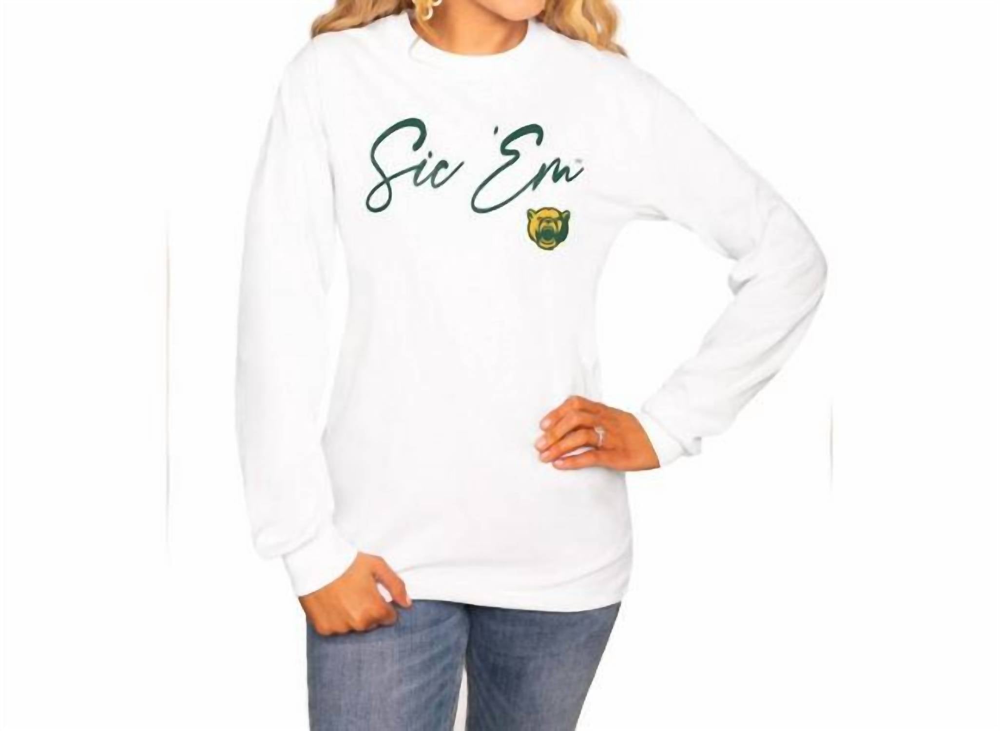 Gameday Couture - Baylor University Long Sleeve Crew Tee