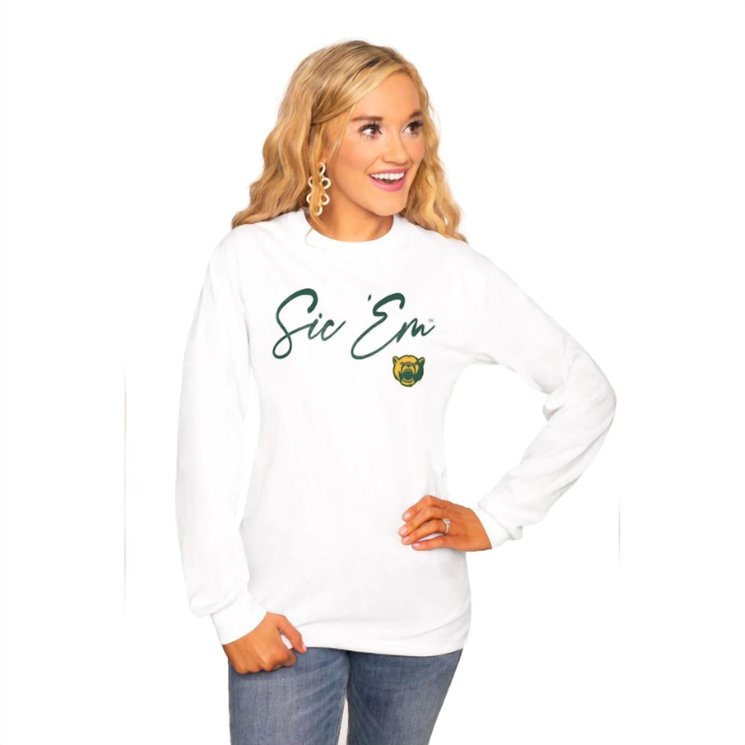 Gameday Couture - Baylor University Long Sleeve Crew Tee