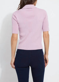 Lysse - Kenzie Ribbed Knit Polo
