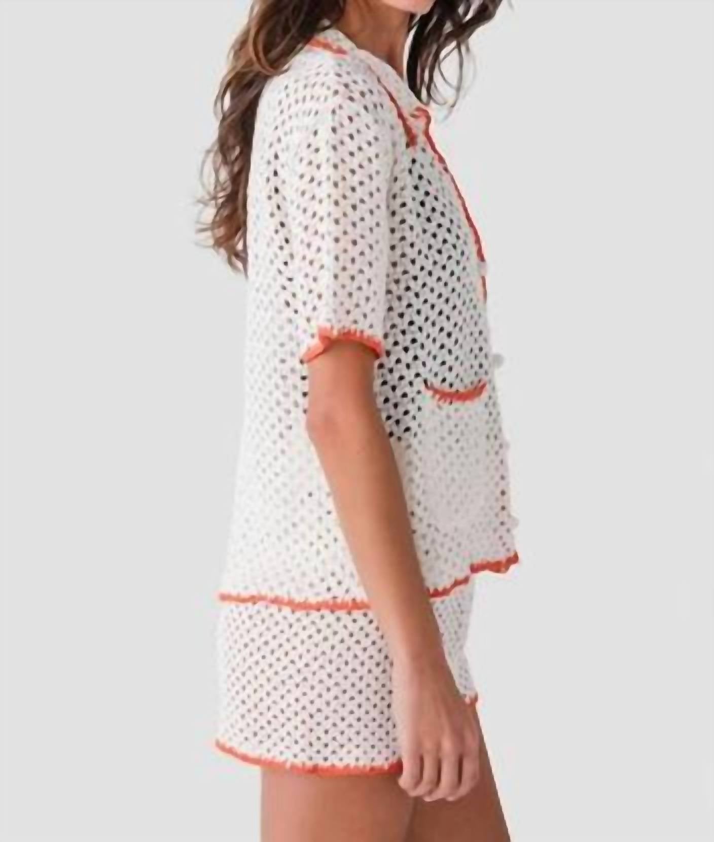 Elan - The Amalfi Coast Button-down