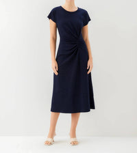 Fifteen Twenty - Women's Aveline Side-twist Midi Dress