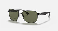 Ray Ban - Square Medium Polarized Sunglasses Rb3533 - 002 - 9a