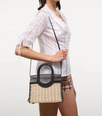 Staud - Women's Maude Mini Wicker Carryall Bag