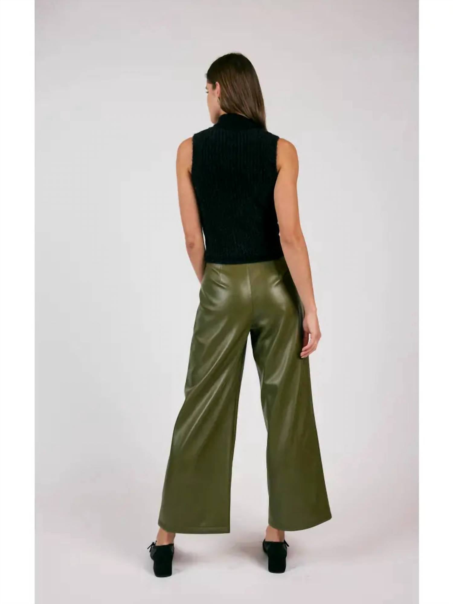 Sage The Label - New Era Wide Leg Faux Pants