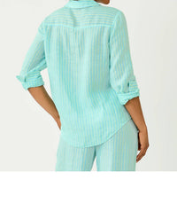 Lilly Pulitzer - Sea View Button Down Top