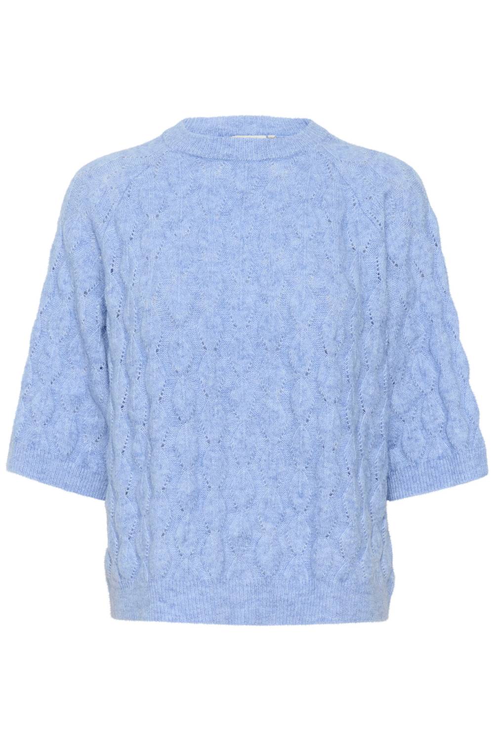 Kaffe - Malene Half Sleeve Round Neck Pullover Sweater