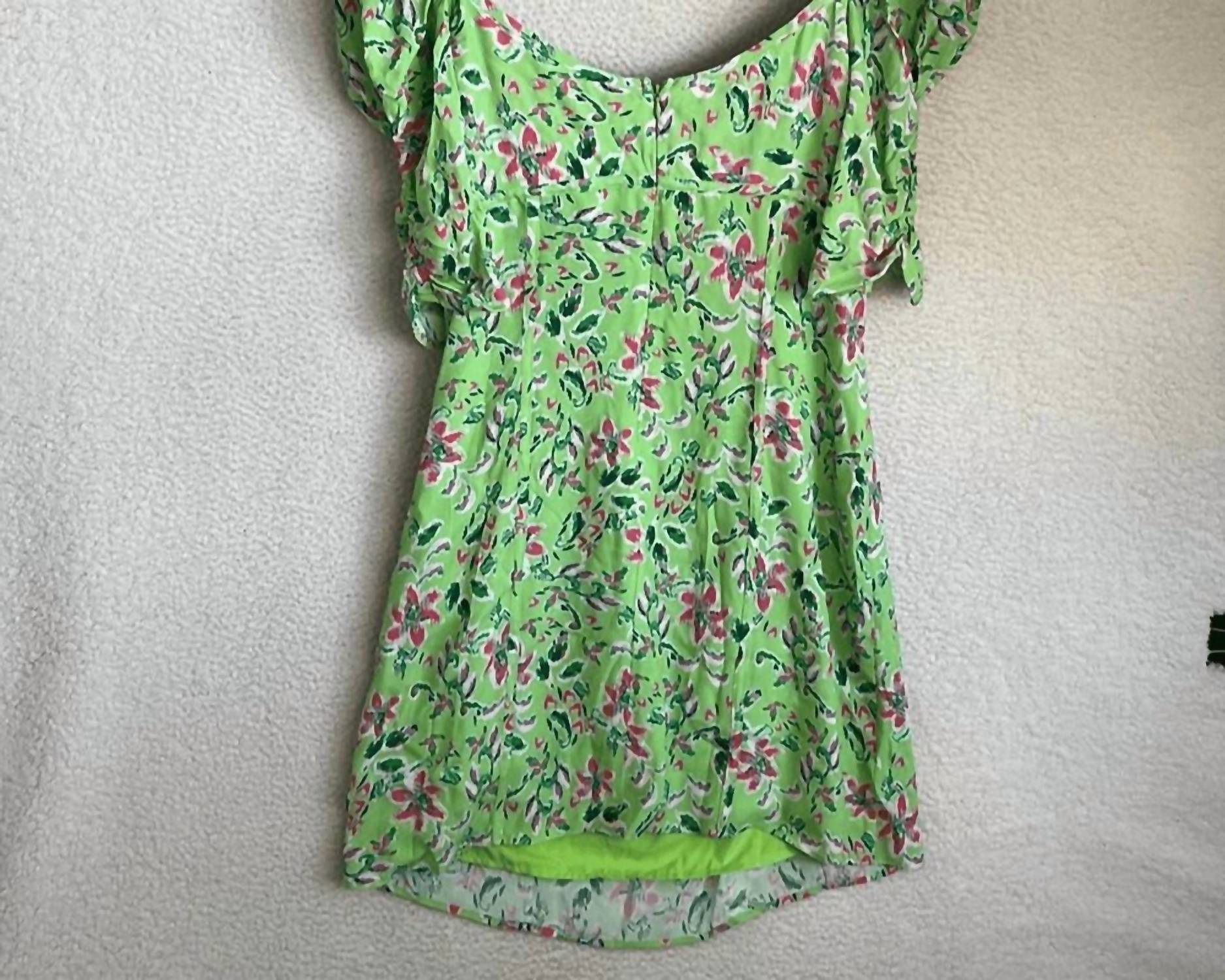 Wayf - Liv Floral Puff Sleeve Dress
