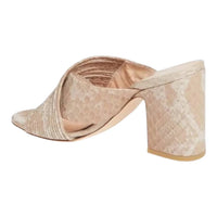 Agl - Women's Attilio Giusti Leombruni Snake Embossed Sandal