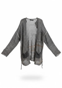 Umit Unal - Women's Knitted Cotton Cardigan