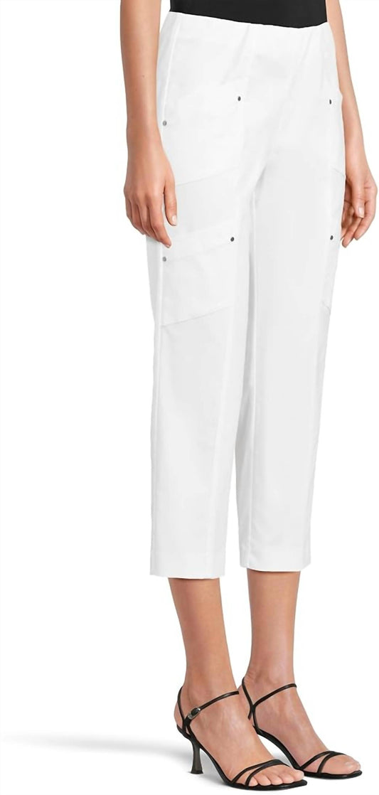Elliott Lauren - Pull On Crop Cargo Pant