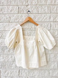 Mother - Memory Lane Puff Sleeve Blouse