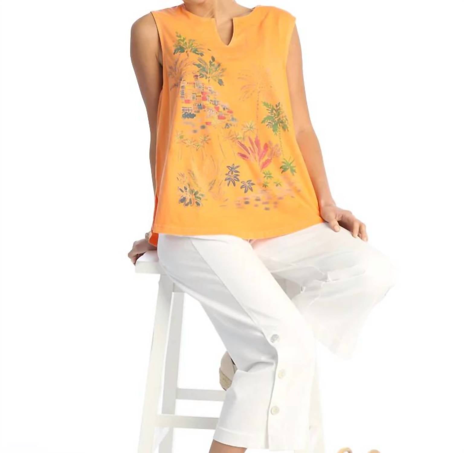 Jess & Jane - Cotton Sleeveless Top