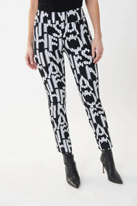 Joseph Ribkoff - Lettering Print Pants
