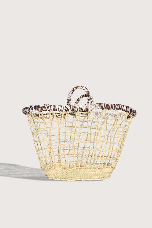 La Prestic Ouiston - Women's Panier Ajoure Straw Bag