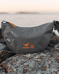 Line in the Sand Moon Small Bag in the sand moon small bag in shark sealegacy - women's bag - detail view
