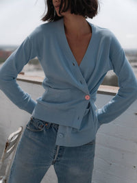 Cissa - Wrap Knitted Cardigan