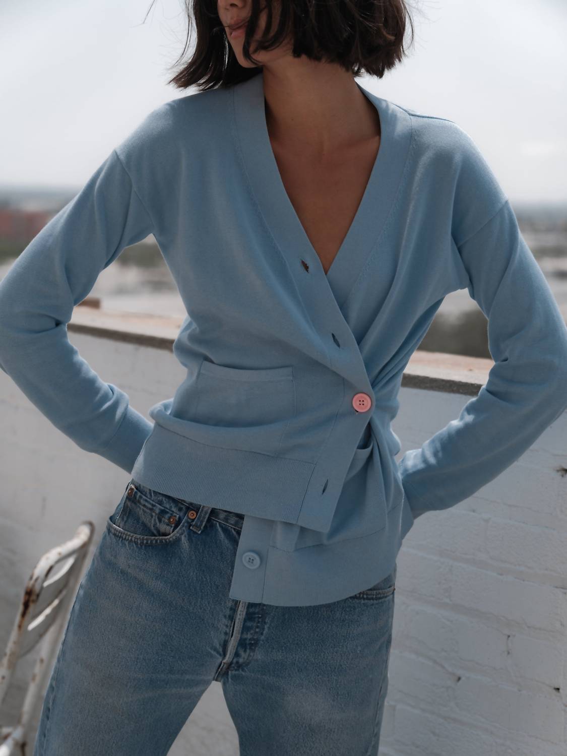 Cissa - Wrap Knitted Cardigan