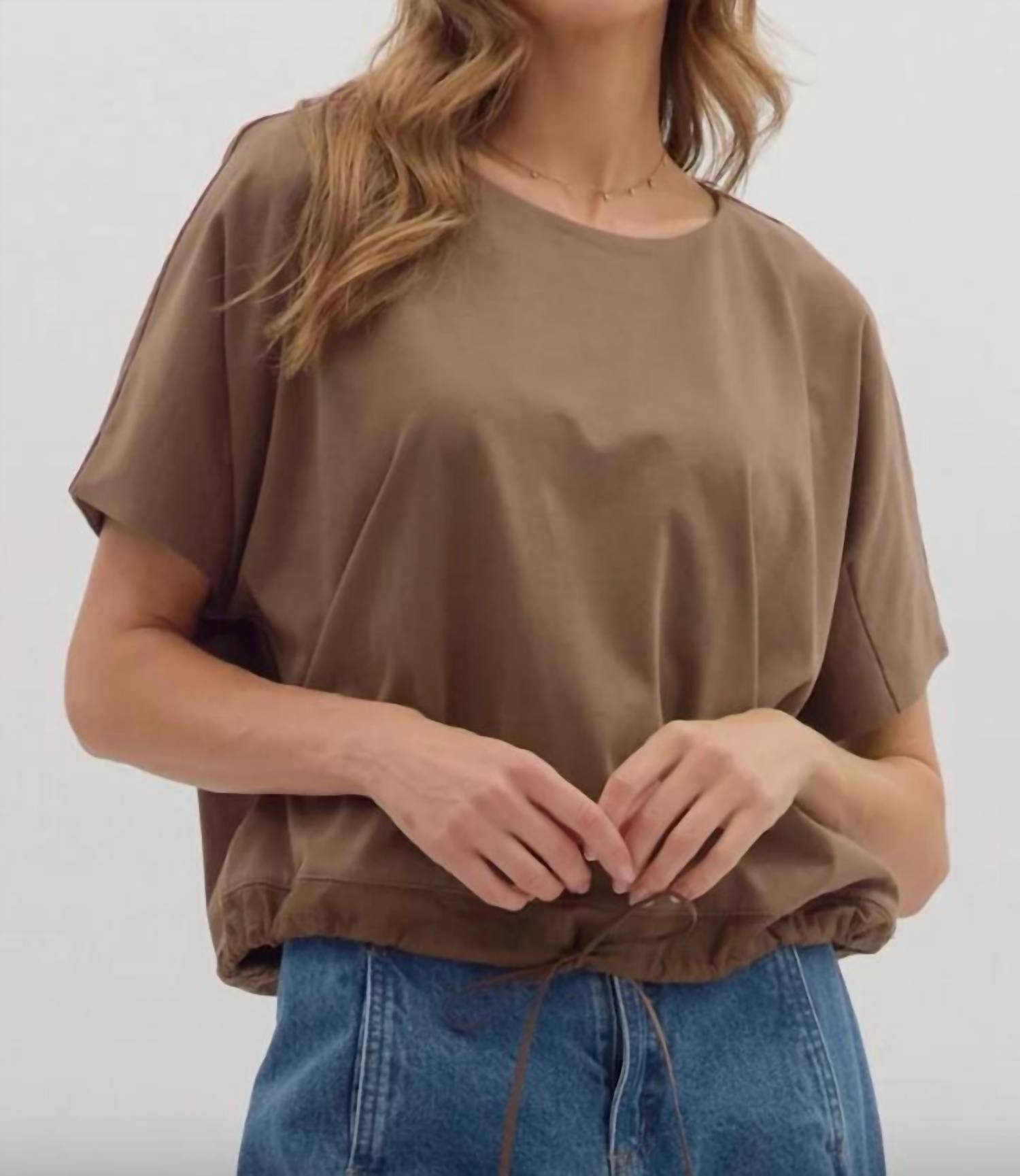 Entro - Everyday Drawstring Top