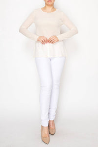 Origami - Oh My Mesh Top