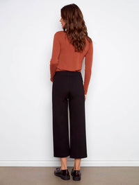 Charlie B - Wide Leg PDR Pants With Pockets