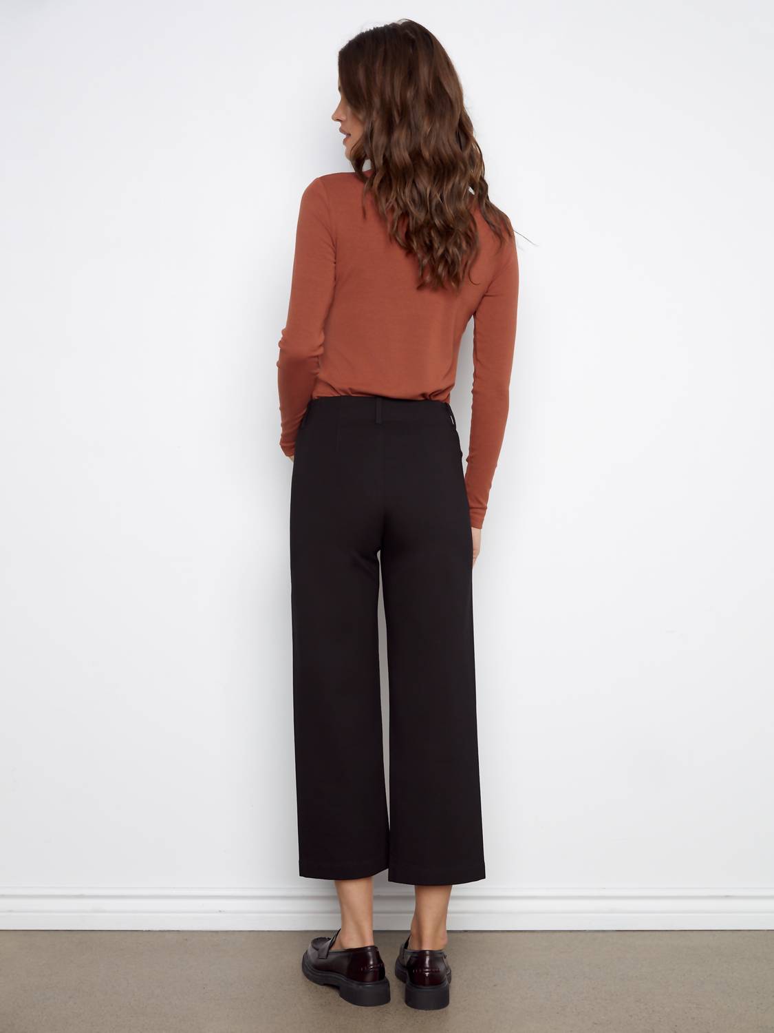 Charlie B - Wide Leg PDR Pants With Pockets
