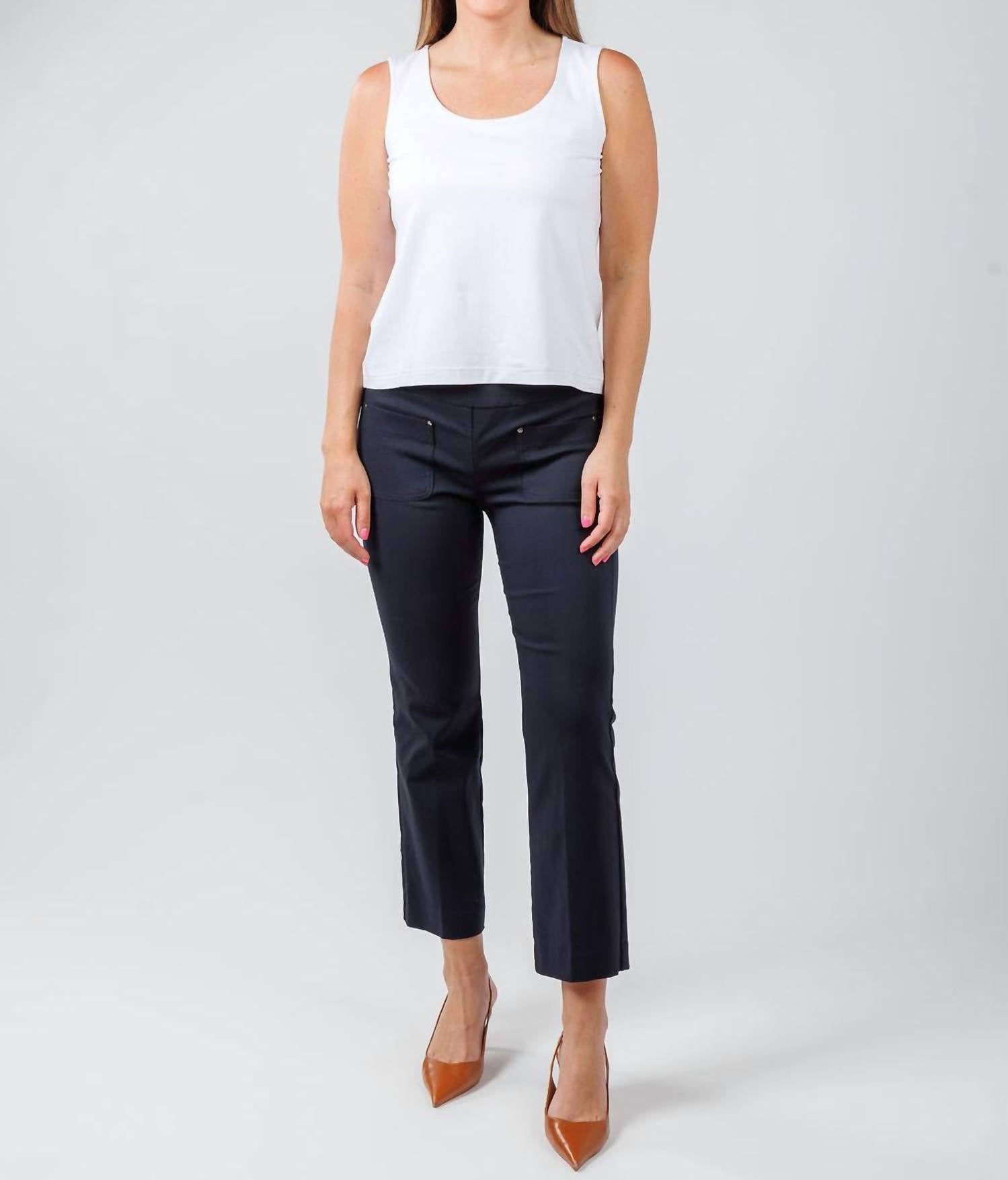 Elliott Lauren - Baby Boot Pant With Patch Pocket