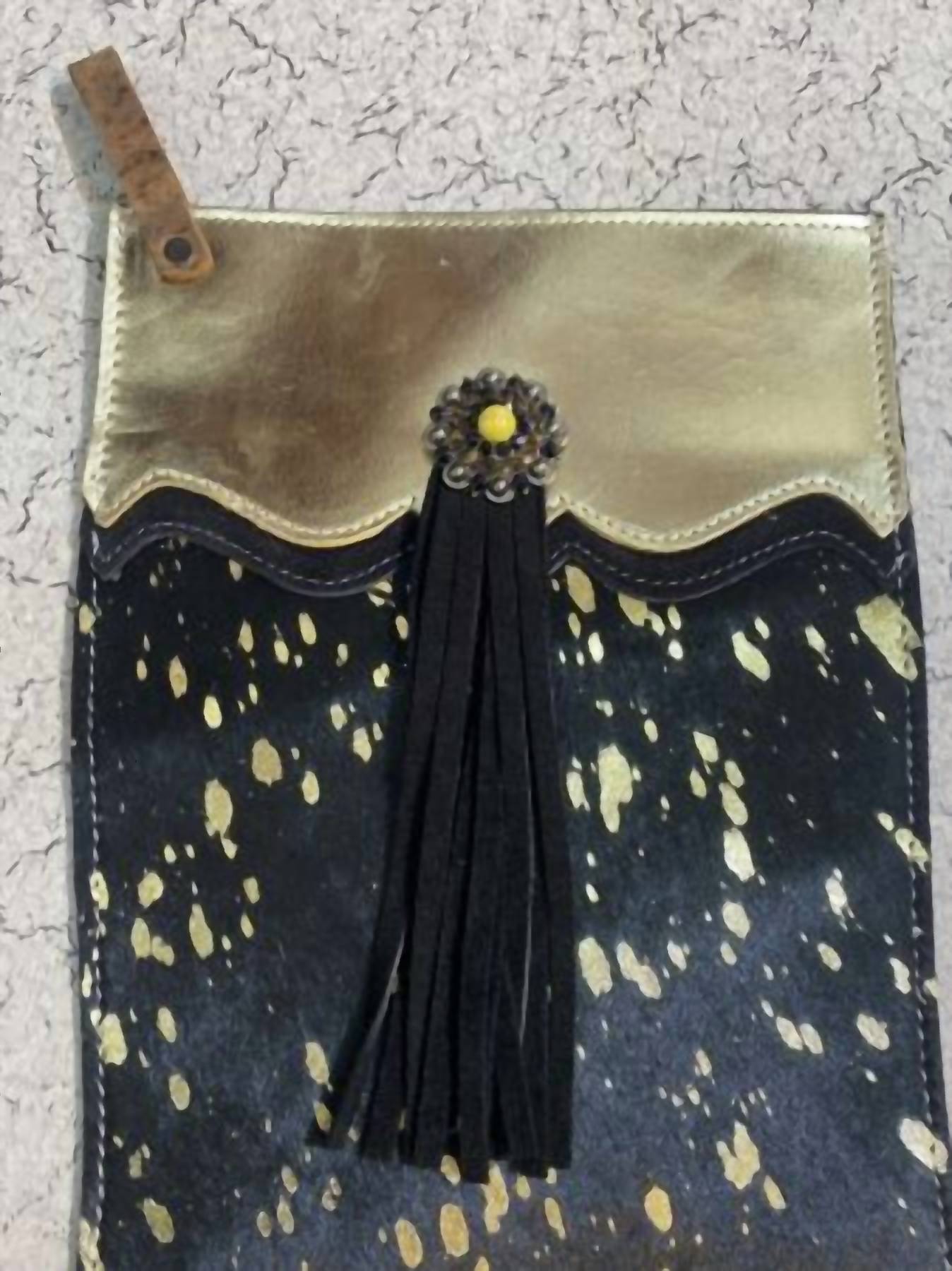 Showman - Cowhide Leather Christmas Stocking