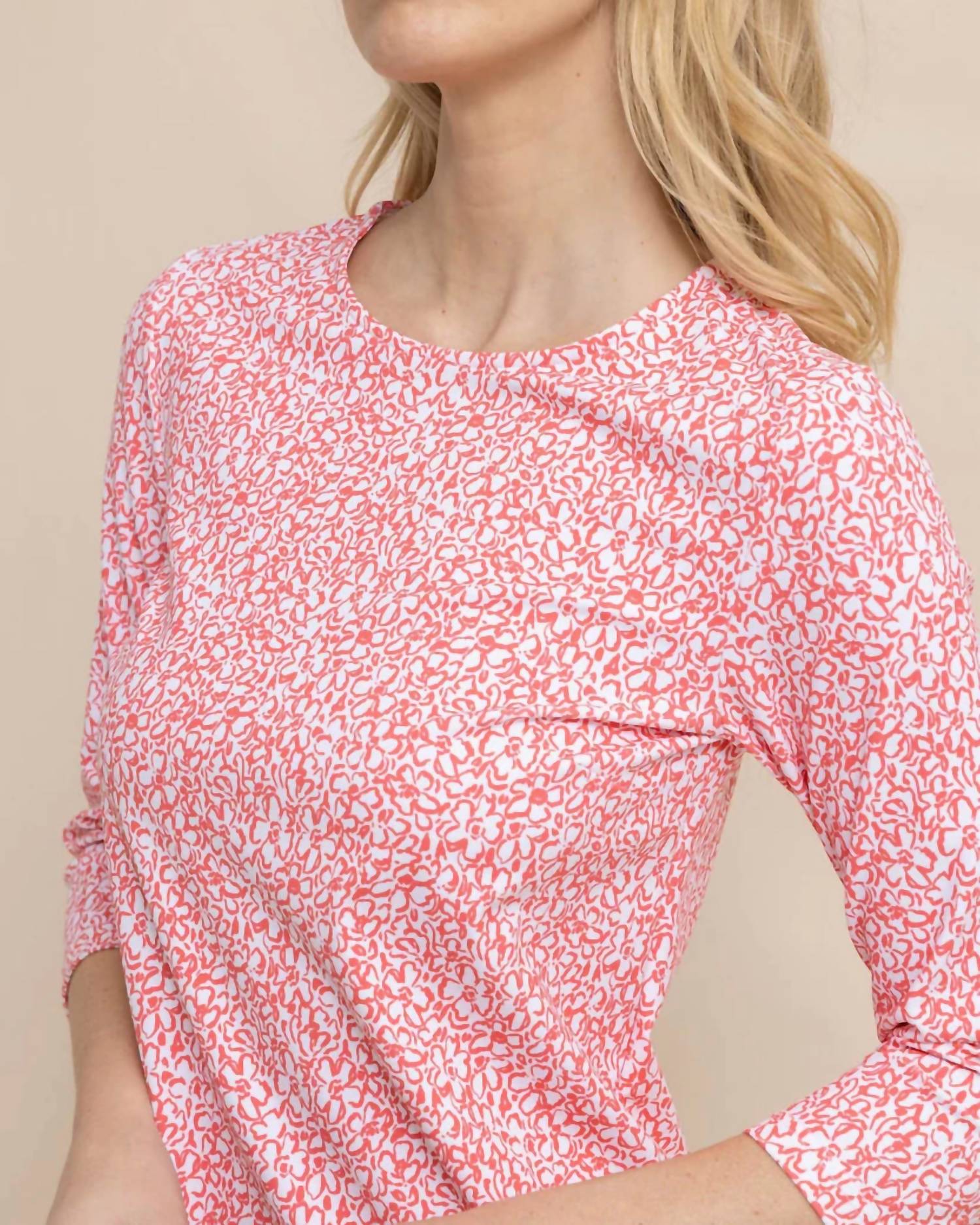 Southern Tide - Liera That Floral Feeling Print Performance Dress