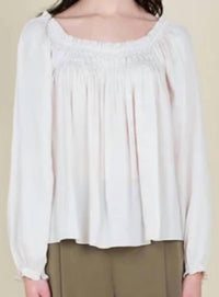 Grade & Gather - Hand Smocking Detail Top