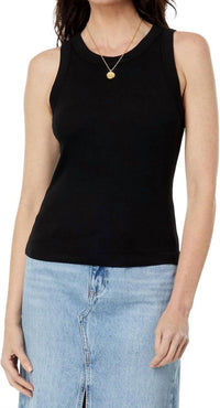 Michael Stars - Gina Wide Binding Crop Tank