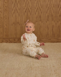 Rylee + Cru - Girls Henley Jumpsuit