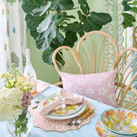 Laura Park - Porto Tiles Scalloped Dinner Napkins