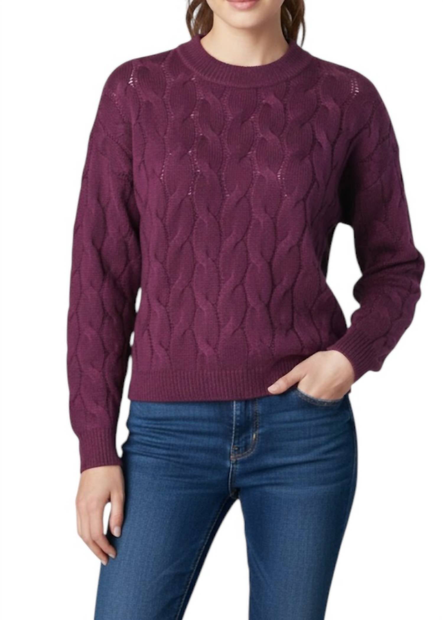 Keren Hart - Nancy Crew Neck Sweater