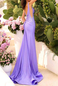 Amarra - Sequin Trimmed Prom Dress