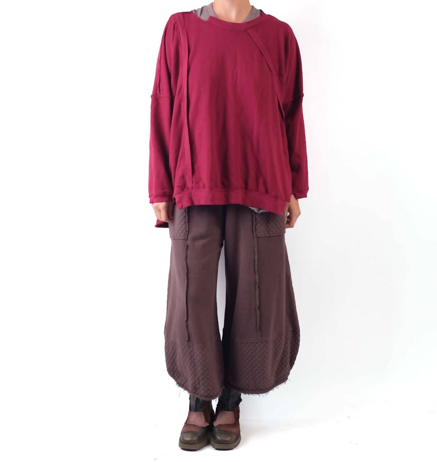 Bodil - Mixed Baggy Pants