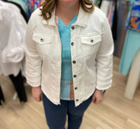 Multiples - Denim Long Sleeve Jacket