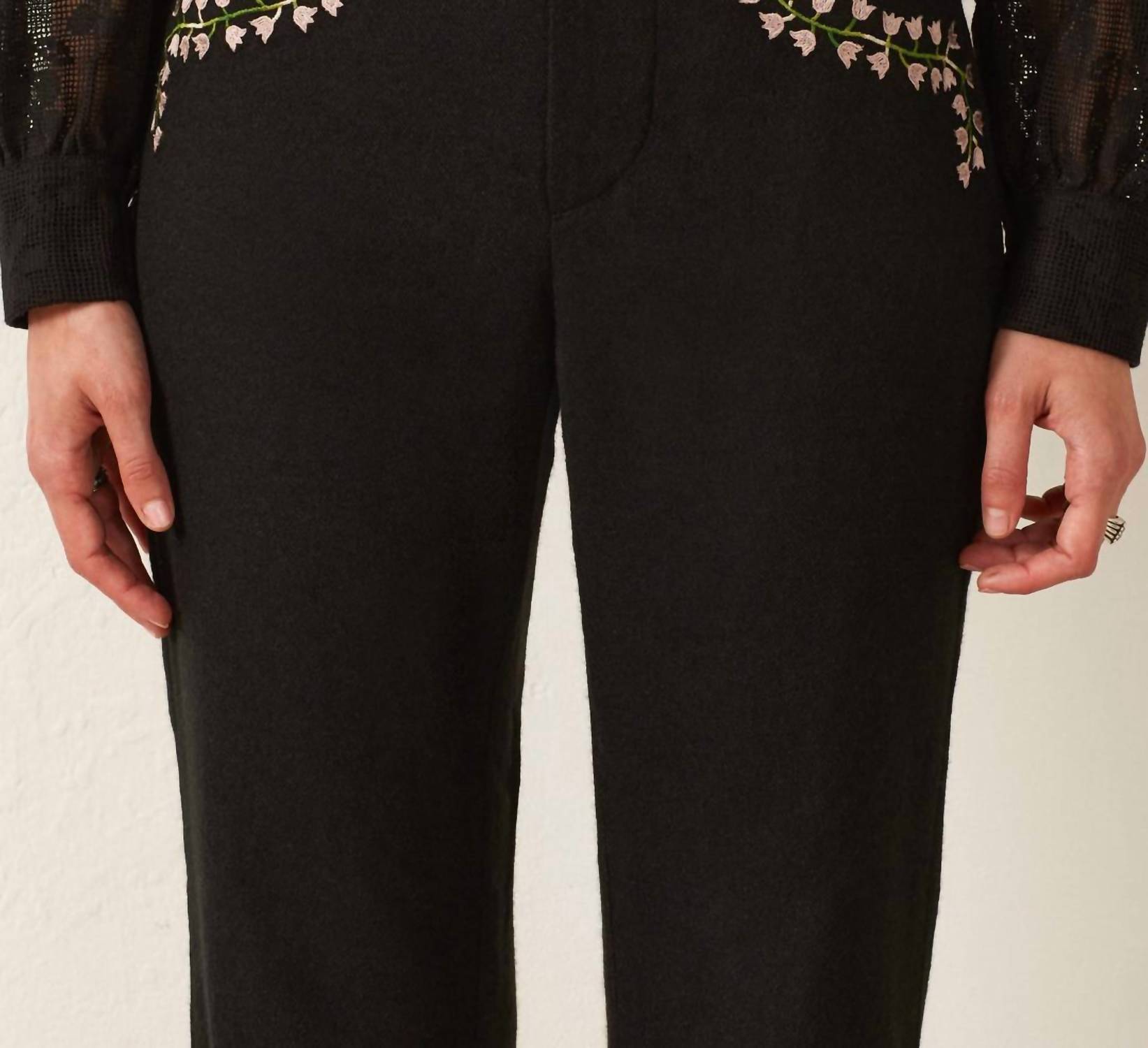 ALIX OF BOHEMIA Bunny Lily Valley Jeans in black - women's jeans - view 5