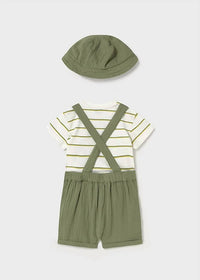 Mayoral - Boy's Dungaree 3-pc Set