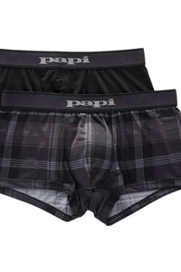 Papi - Men's Cool 2 Brazilian Trunks - 2 Pack