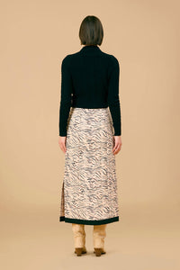 Olivia By Livro - Animal Hila Quilted Maxi Skirt