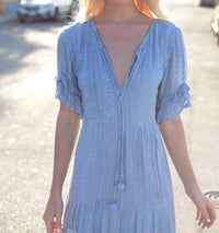 Tarifa Soul - Periwinkle Shimmer Dress