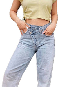 Loulou & Ginny - Asymmetric Mom Jeans