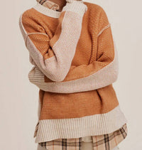 La Miel - The Madison Color Block Sweater