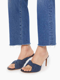 Mother - MID RISE RAMBLER ZIP ANKLE FRAY JEANS